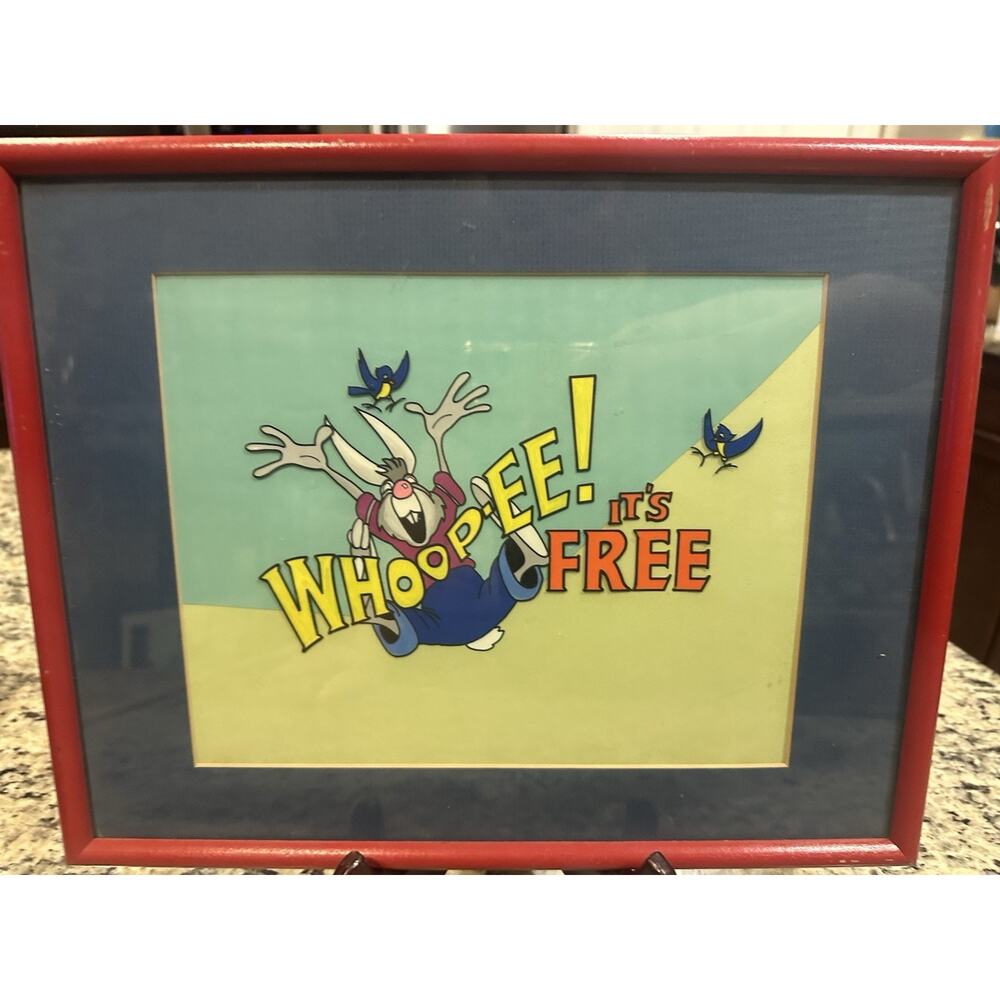 Rare Disney "SONG OF THE SOUTH" Brer Rabbit Original Limited Edition Cel